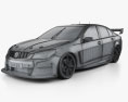 Holden Commodore VF Supercar 2013 3d model wire render