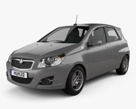 Holden Barina (TK) ハッチバック 2008 3Dモデル