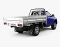 Holden Colorado LS Single Cab Alloy Tray 2015 3D 모델  back view