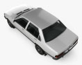 Holden Commodore 1981 3d model top view