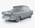 Holden Special 1958 Modello 3D clay render