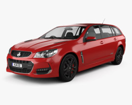 Holden Commodore SS-V Redline Sportwagon 2018 3D model