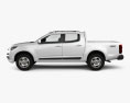 Holden Colorado LS Crew Cab 2015 3d model side view