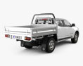Holden Colorado LS Crew Cab Alloy Tray 2019 3d model back view