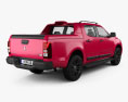 Holden Colorado Crew Cab Z71 2019 Modelo 3d vista traseira