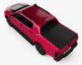 Holden Colorado Crew Cab Z71 2019 Modelo 3d vista de cima