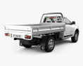 Holden Colorado LS Single Cab Alloy Tray 2019 3d model back view