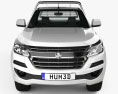 Holden Colorado LS Single Cab Alloy Tray 2019 3d model front view