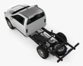 Holden Colorado LS Single Cab Chassis 2019 3d model top view