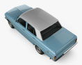 Holden Special (EH) 1963 3D模型 顶视图