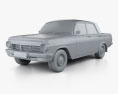 Holden Special (EH) 1963 3D-Modell clay render
