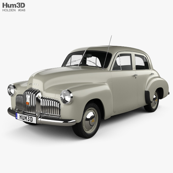 Holden 48-215 轿车 1948 3D模型