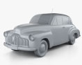 Holden 48-215 sedan 1948 3d model clay render