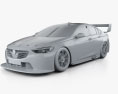 Holden Commodore (ZB) Supercar v8 2020 3d model clay render