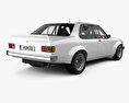 Holden Torana 4 porte Auto da corsa con interni 1977 Modello 3D vista posteriore