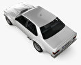Holden Torana 4ドア レースカー HQインテリアと 1977 3Dモデル top view