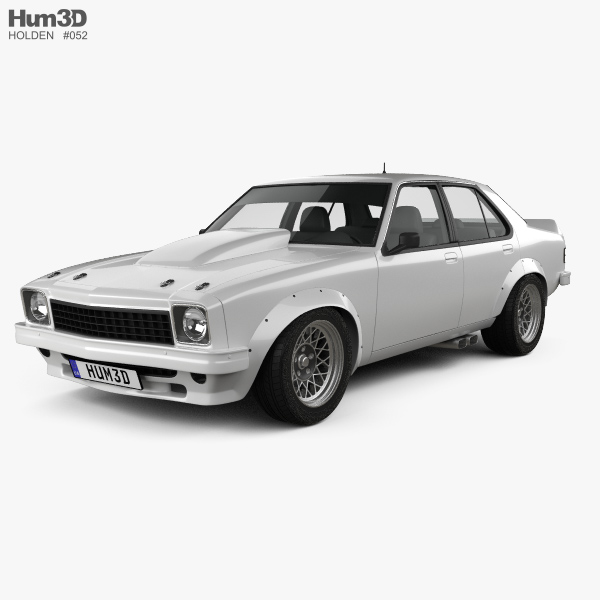 Holden Torana 4门 赛车 1977 3D模型