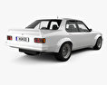 Holden Torana 4-Türer Rennwagen 1977 3D-Modell Rückansicht