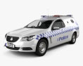 Holden Commodore ute Evoke 警察 2013 3D模型