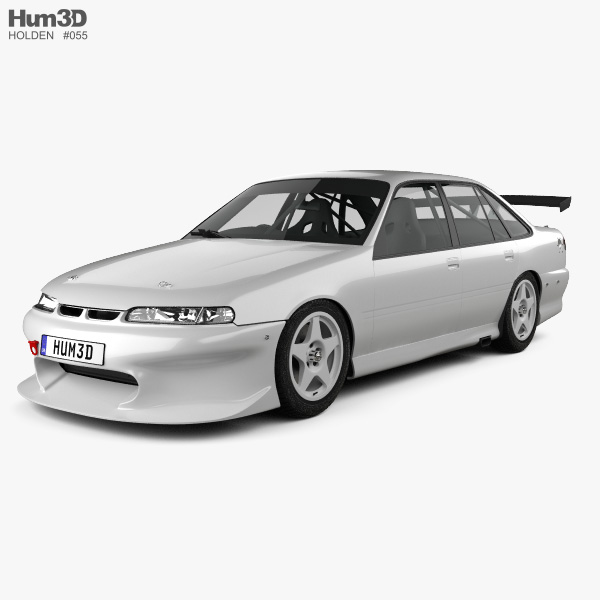 Holden Commodore 경주 용 자동차 1995 3D 모델 