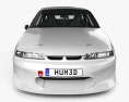 Holden Commodore Race Car 1995 3d model front view