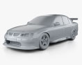 Holden Commodore レースカー セダン 1997 3Dモデル clay render