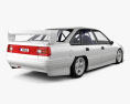 Holden Commodore Touring Car with HQ interior 1995 3d model back view