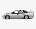 Holden Commodore Touring Car with HQ interior 1995 3d model side view