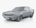 Holden Torana A9X Race 인테리어 가 있는 1979 3D 모델  clay render