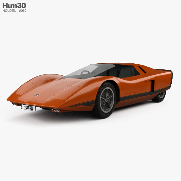 Holden Hurricane 1969 Modello 3D