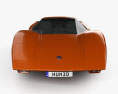 Holden Hurricane 1969 3D 모델  front view