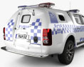 Holden Colorado Crew Cab Divisional Van 2021 3d model
