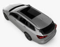 Holden Commodore Sportwagon з детальним інтер'єром 2021 3D модель top view