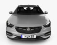Holden Commodore Sportwagon with HQ interior 2021 3d model front view