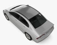 Honda Civic 세단 2009 3D 모델  top view