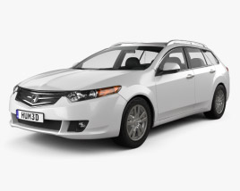 Honda Accord Tourer 2010 3D model