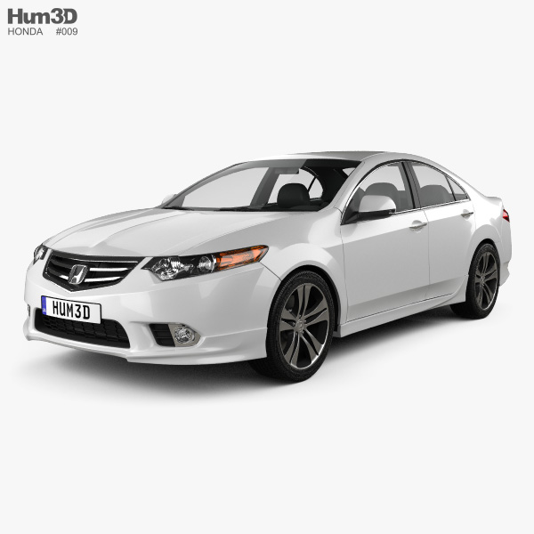 Honda Accord セダン Type S 2011 3Dモデル