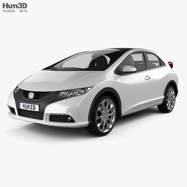 Honda Civic EU 2015 3D模型