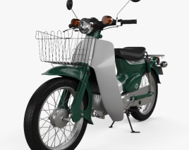 Honda Super-Cub 1971 3D model
