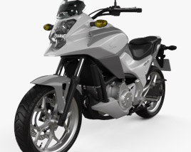 3D model of Honda NC700X 2012
