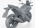 Honda NC700X 2012 3D модель