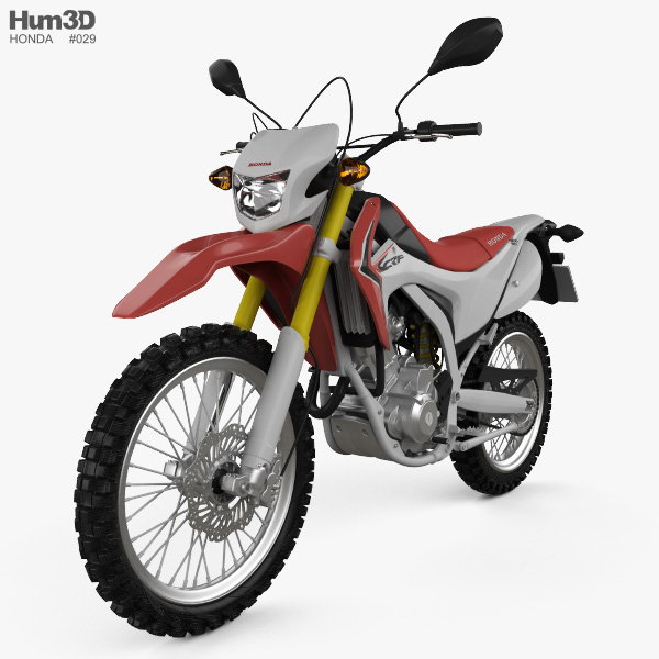 Honda CRF250L 2013 3D model