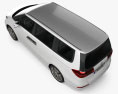 Honda Elysion 2014 3D-Modell Draufsicht
