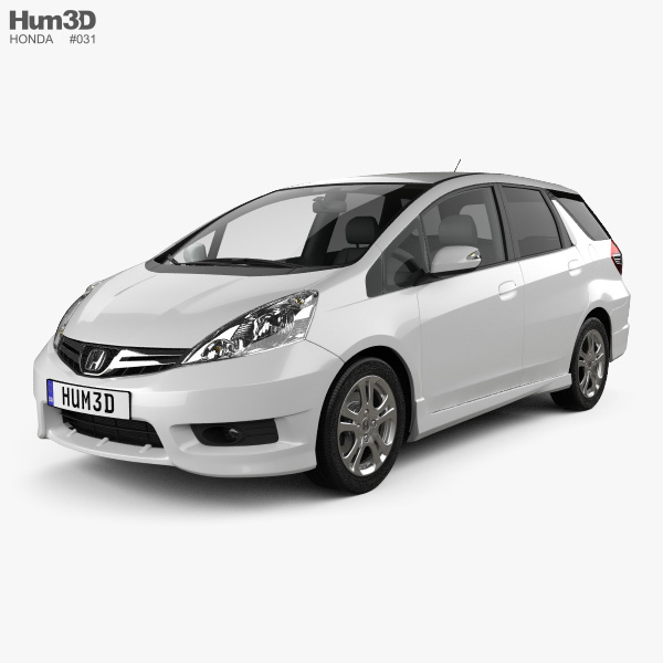 Honda Fit (Jazz) Shuttle 2015 3D model