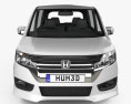 Honda Stepwgn RK 2014 3D-Modell Vorderansicht