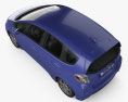 Honda Fit (Jazz) EV 2014 3D-Modell Draufsicht
