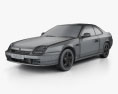 Honda Prelude (BB5) 2001 3Dモデル wire render
