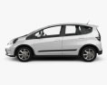 Honda Fit (GE) Twist with HQ interior 2014 3d model side view
