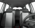 Honda Fit (GE) Twist with HQ interior 2014 3d model