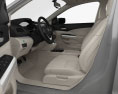 Honda CR-V US con interni 2012 Modello 3D seats